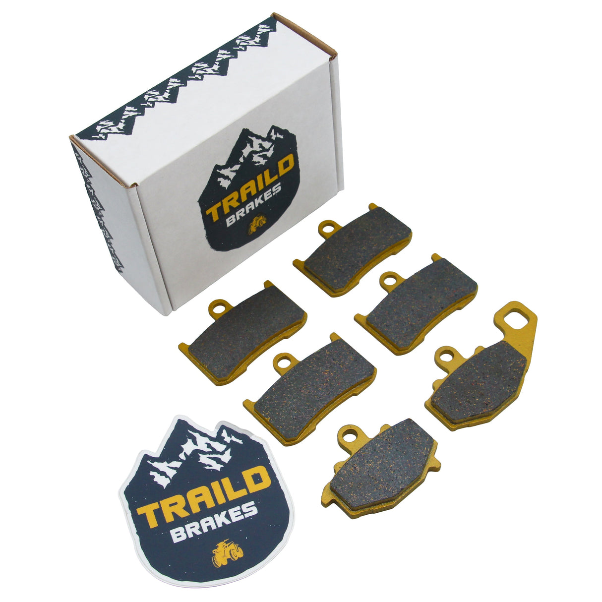 Kawasaki Z1000 2003-2006 Ceramic Brake Pad Set Traild