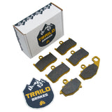 Kawasaki Z1000 2003-2006 Ceramic Brake Pad Set Traild