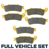 Honda VFR800 Interceptor 1998-2005 Ceramic Brake Pad Set Traild