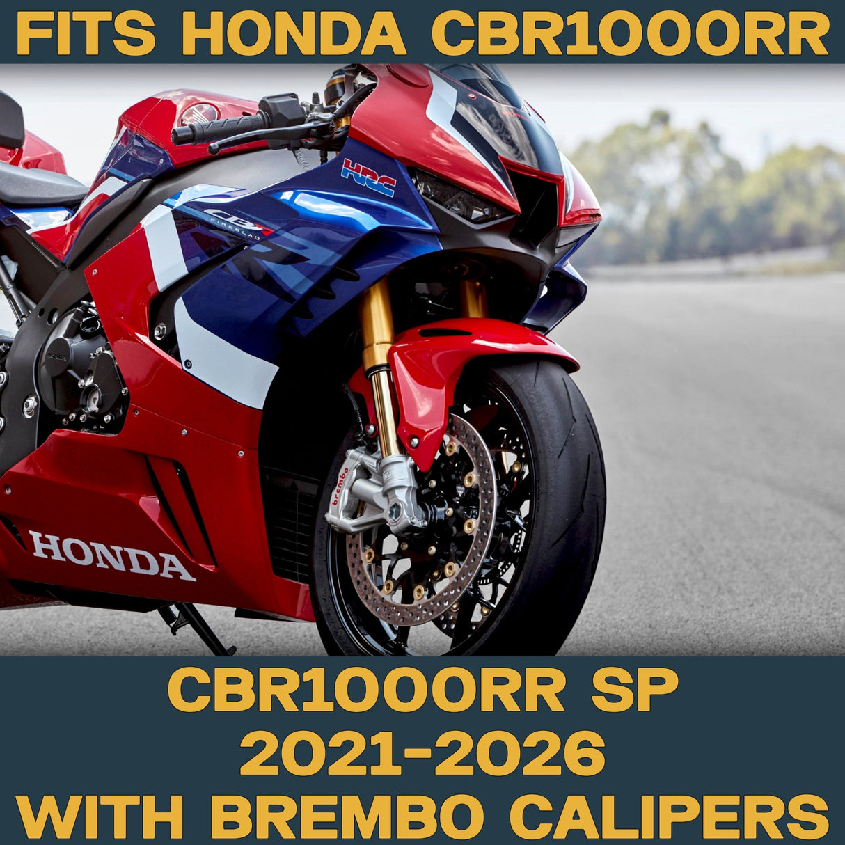 Honda CBR1000RR-R Fireblade SP 2021-2026 Ceramic Brake Pad Set Traild
