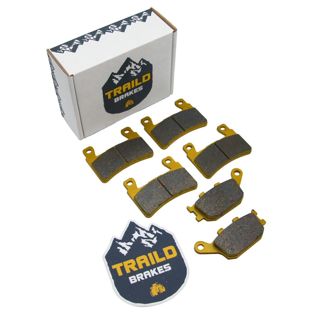 Honda CBR600RR 2003-2004 Ceramic Brake Pad Set Traild