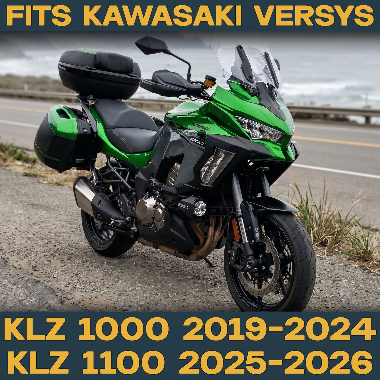 Kawasaki KLZ Versys 1000/1100 2019-2026 Ceramic Brake Pad Set Traild