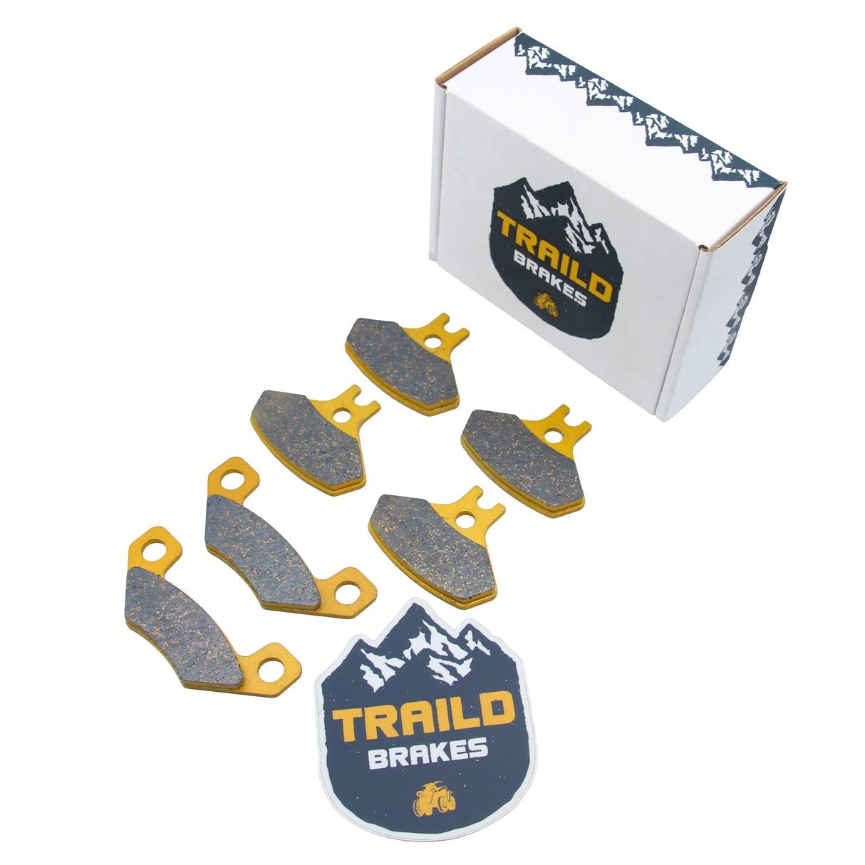 Can-Am/Bombardier DS 450 2008-2015 Ceramic Brake Pad Set Traild