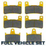 Suzuki GSX-R600/GSX-R750/GSX-R1000 2004–2006 Ceramic Brake Pad Set Traild