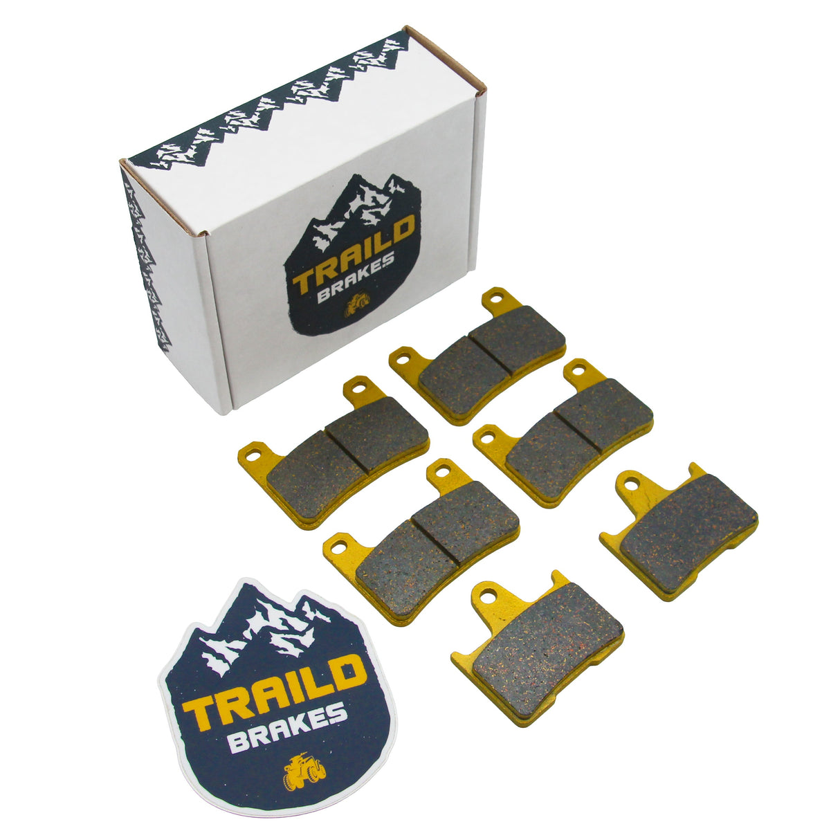 Suzuki GSX-R600/GSX-R750/GSX-R1000 2004–2006 Ceramic Brake Pad Set Traild