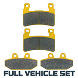 Harley-Davidson Softail 2014-2026 Ceramic Brake Pad Set – Single Front Caliper Traild