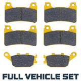 Honda CBR600RR/CBR1000RR 2004-2006 Ceramic Brake Pad Set Traild