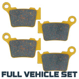 KTM SX65 2023-2027 Ceramic Brake Pad Set Traild