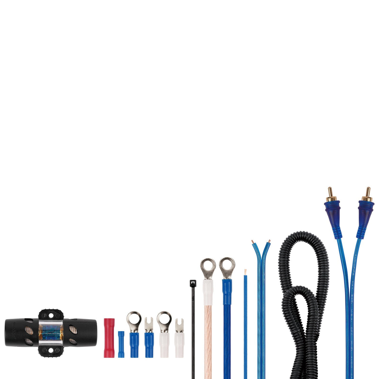 8 GA Power Installation Kit (PKV-1500PS) Audiopipe