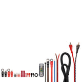 4 GA Power Install Kit for 1 Amplifier (PKV-2500EX) Audiopipe