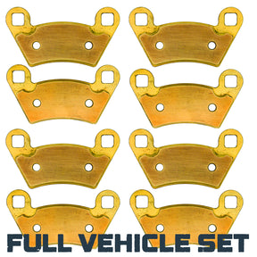 Polaris Ranger 400/500/570/650/700/800 Mid-Size 2004-2022 Brass Brake Pad Set Traild
