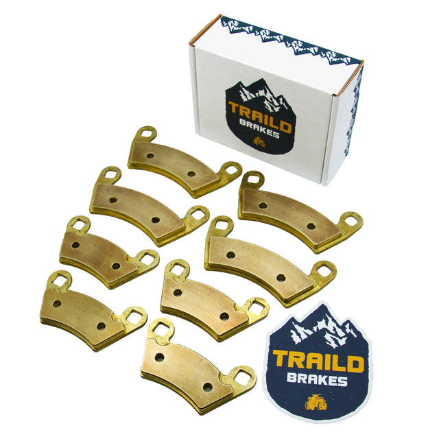 Polaris RZR 4 800/RZR XP 900 2010-2014 Brass Brake Pad Set Traild