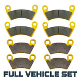 Polaris Sportsman ACE 325/570/900 2014-2016 Ceramic Brake Pad Set Traild