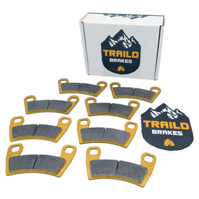 Polaris RZR Trail/S 1000/Trail S 1000/S 900/Trail S 900/900/Sport 2014-2026 Ceramic Brake Pad Set Traild