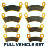 Polaris General 1000/4 1000/XP 1000 2016-2026 Ceramic Brake Pad Set Traild