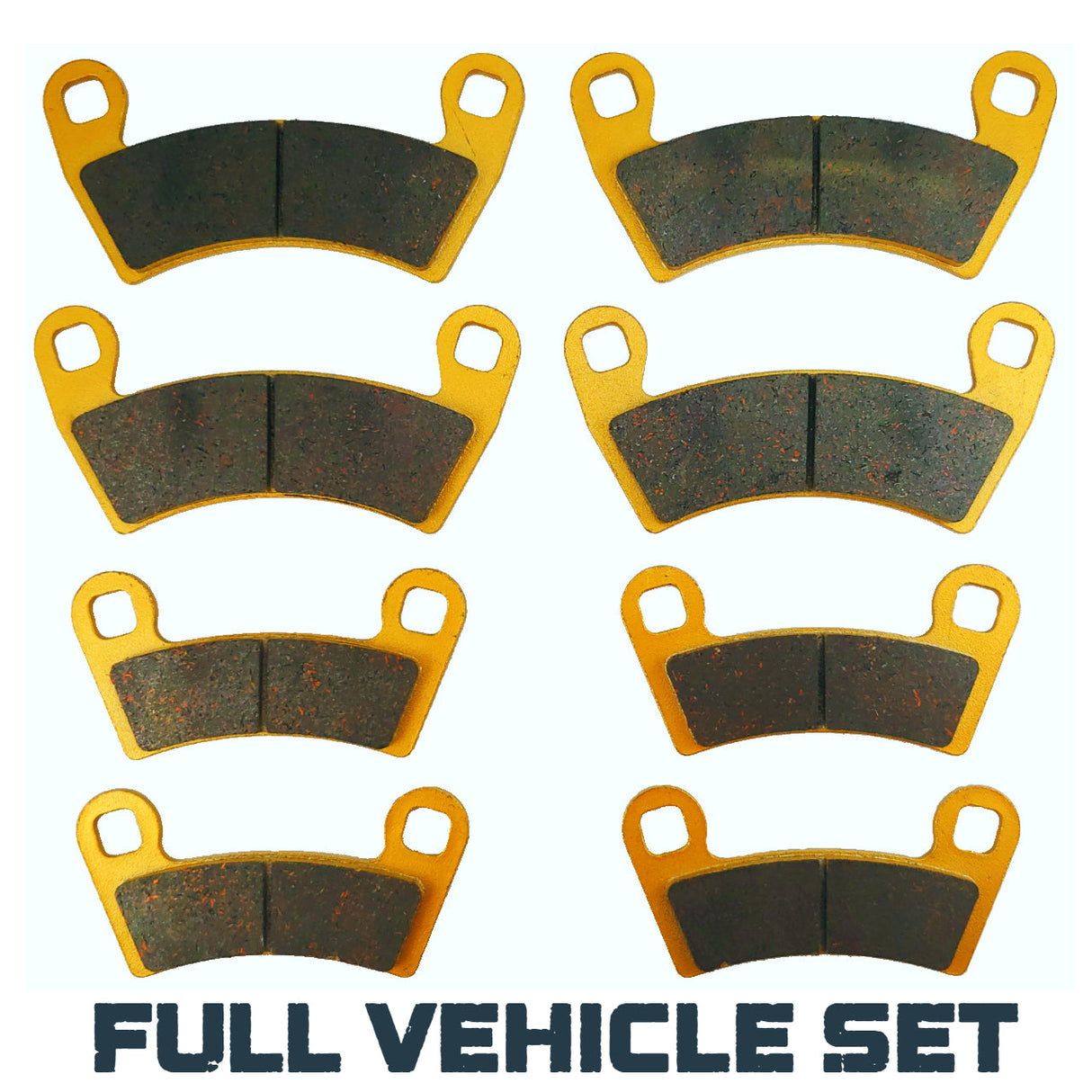Polaris Ranger 1000/XP 1000/Crew 1000/Crew XP 1000/Crew SP 570/Kinetic 2018-2026 Ceramic Brake Pad Set Traild