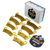 Polaris Ranger 1000/XP 1000/Crew 1000/Crew XP 1000/Crew SP 570/Kinetic 2018-2026 Brass Brake Pad Set Traild