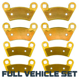 Polaris Sportsman ACE 900 XC 2017-2019 Brass Brake Pad Set Traild