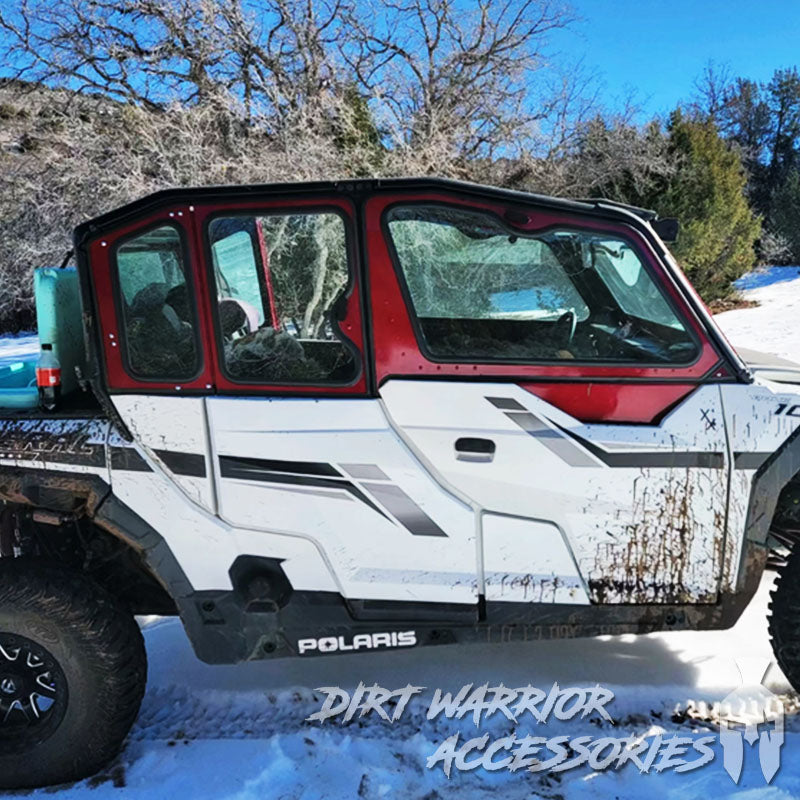 POLARIS GENERAL 4-SEAT Cab Enclosure "THE VAULT" 2016+ Upper Side Doors & Panels (Patent Pending)