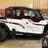 POLARIS GENERAL 4-SEAT Cab Enclosure "THE VAULT" 2016+ Upper Side Doors & Panels (Patent Pending)