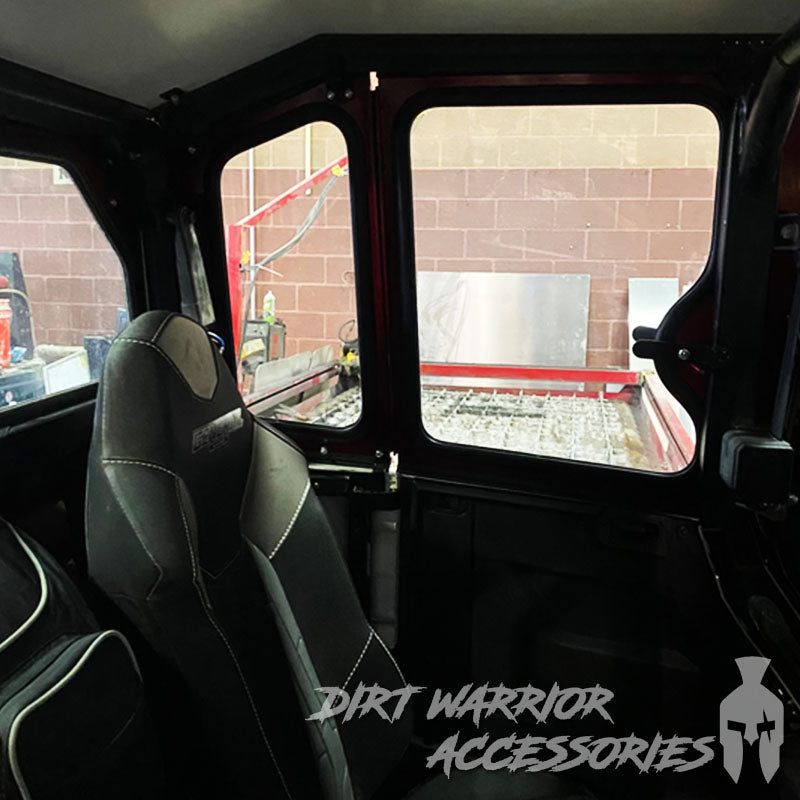 POLARIS GENERAL 4-SEAT Cab Enclosure "THE VAULT" 2016+ Upper Side Doors & Panels (Patent Pending)