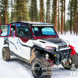 POLARIS GENERAL 4-SEAT Cab Enclosure "THE VAULT" 2016+ Upper Side Doors & Panels (Patent Pending)