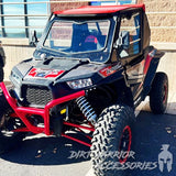 POLARIS RZR 1000XP/TURBO 2-SEAT Cab Enclosure "THE VAULT" 2014-23 Upper Side Doors & Panels (Patent Pending)