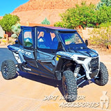 POLARIS RZR 1000XP/TURBO 4-SEAT Cab Enclosure "THE VAULT" 2014-23 Upper Side Doors & Panels (Patent Pending)