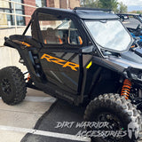 POLARIS RZR 1000XP/TURBO 2-SEAT Cab Enclosure "THE VAULT" 2024+ Upper Side Doors & Panels (Patent Pending)