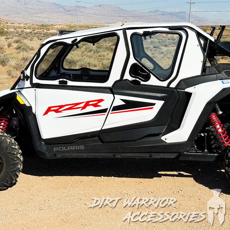 POLARIS RZR 1000XP/TURBO 4-SEAT Cab Enclosure "THE VAULT" 2024+ Upper Side Doors & Panels (Patent Pending)