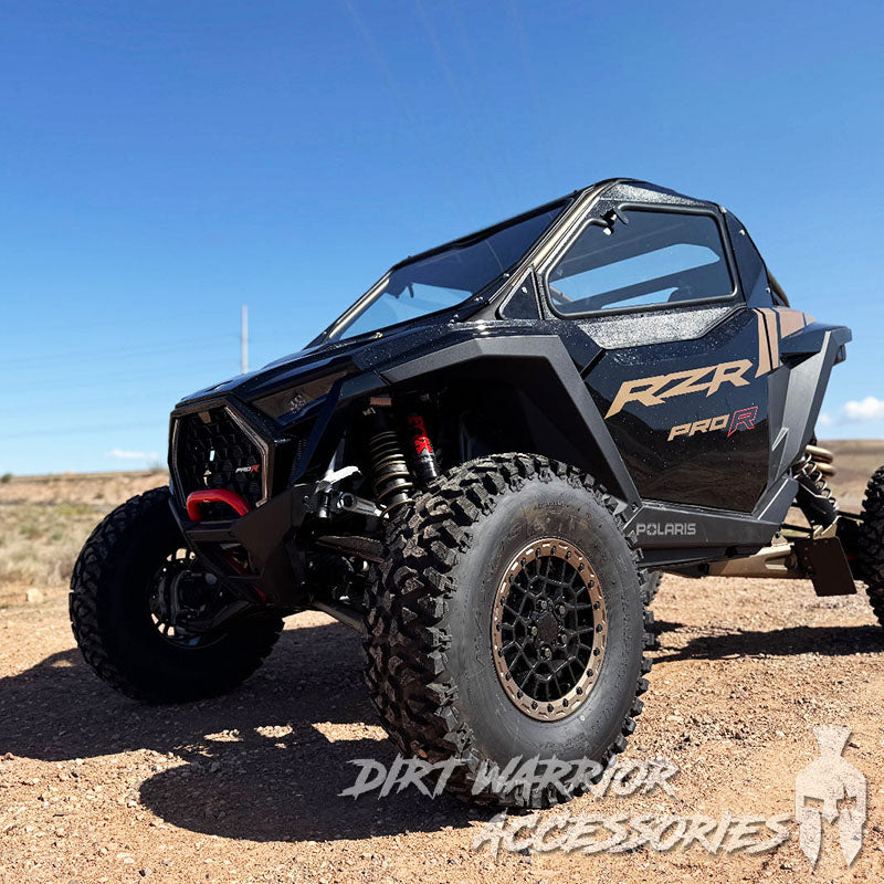POLARIS RZR PRO R 2-SEAT 2025+ Cab Enclosure "THE VAULT" Upper Side Doors & Panels (Patent Pending)