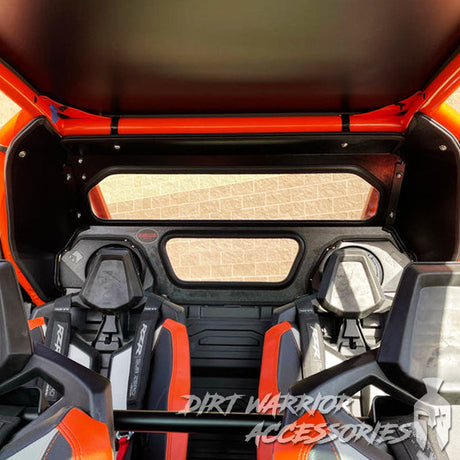 POLARIS RZR PRO R REAR WINDSHIELD W/ROCKFORD FOSGATE SYSTEM 2022-24