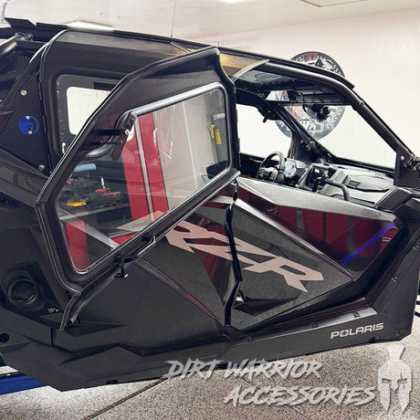 POLARIS RZR PRO XP / TURBO R 4-SEAT Cab Enclosure 2020-24 "THE VAULT" Upper Side Doors & Panels (Patent Pending)