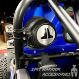 POLARIS RZR TURBO S REAR WINDSHIELD W/ SPEAKERS CUT-OUT 2018+