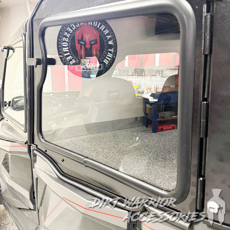 POLARIS RZR Turbo S 4-SEAT Cab Enclosure "THE VAULT" Upper Side Doors & Panels (Patent Pending)