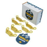 Polaris Sportsman 570/500/450/400/800/ 2009-2020 Touring 570 2017-2024 Brass Brake Pad Set Traild