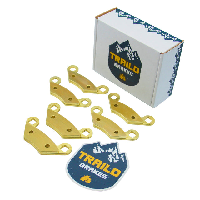 Polaris Sportsman 570/500/450/400/800/ 2009-2020 Touring 570 2017-2024 Brass Brake Pad Set Traild