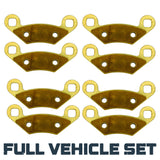 Polaris Sportsman X2/Touring 500/700/800 ATP 330/500 2004-2009 Brass Brake Pad Set Traild