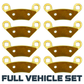 Polaris Sportsman XP 1000/Touring XP 1000/850 High Lifter/X2 550 2010-2026 Brass Brake Pad Set Traild