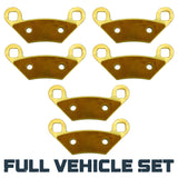 Polaris Sportsman 850/570/550/450 2009-2026 Brass Brake Pad Set Traild