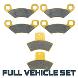 Polaris Sportsman 335/400/500/455 Diesel 1999-2002 Ceramic Brake Pad Set Traild