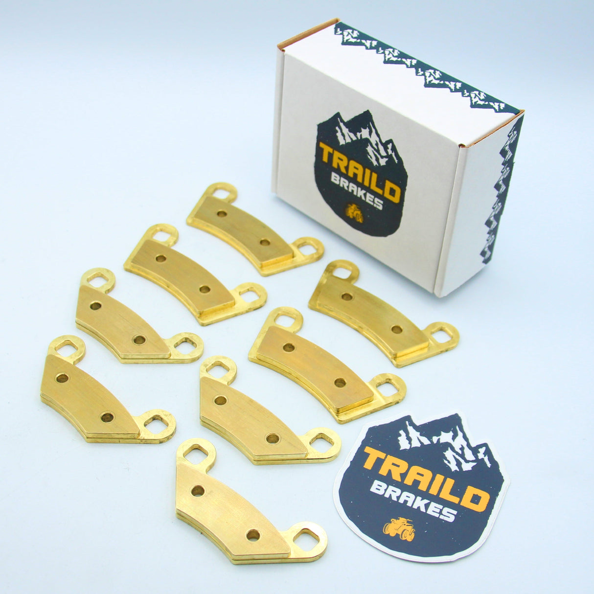 Polaris Scrambler XP 1000 S 2020-2026 Brass Brake Pad Set Traild