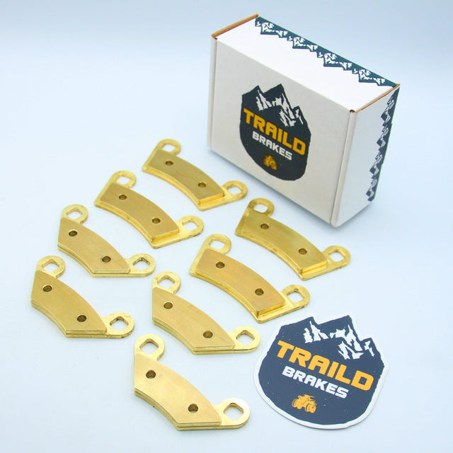 Polaris Scrambler XP 1000 S 2020-2026 Brass Brake Pad Set Traild