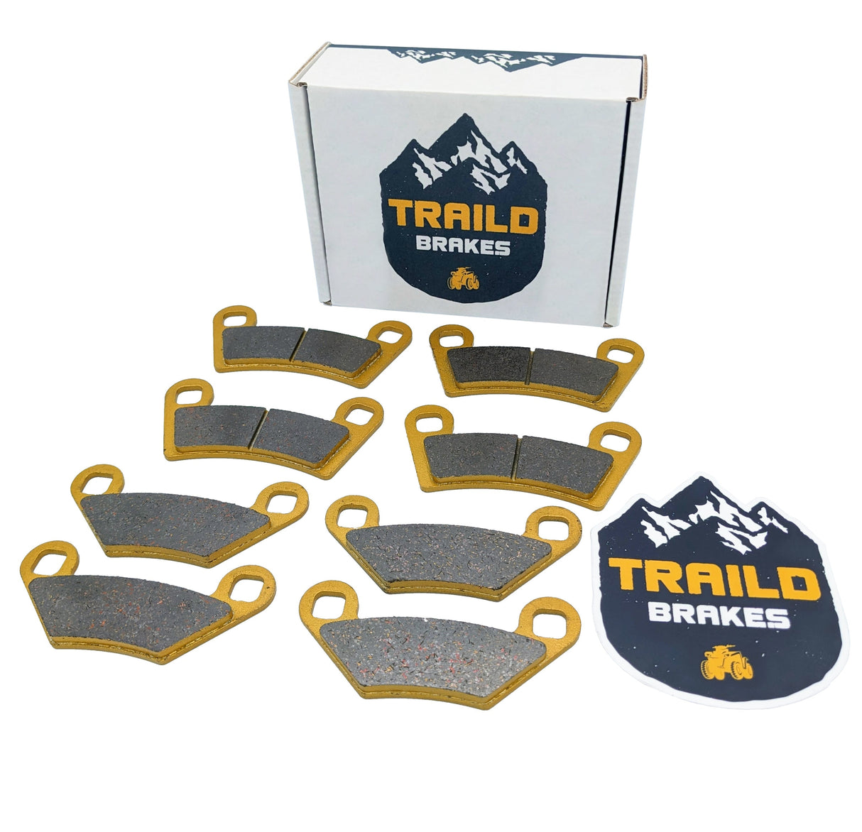 Polaris Sportsman XP 1000 S 2021-2026 Ceramic Brake Pad Set Traild