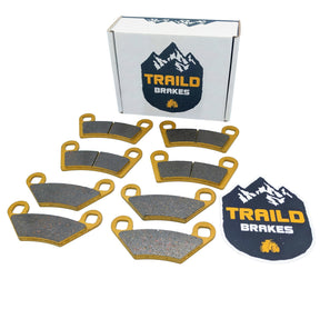Polaris Sportsman XP 1000 S 2021-2026 Ceramic Brake Pad Set Traild