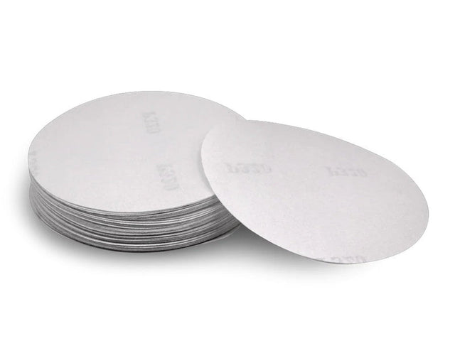 Renegade 600 Grit 5" Gold Hook & Loop, Velcro Sanding Disks, Box of 50 Renegade