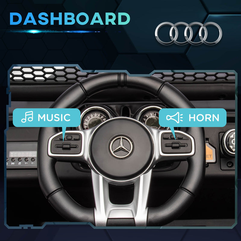 Mercedes-Benz Unimog 12V Kids Ride on Truck with Remote Control - Officially Licensed