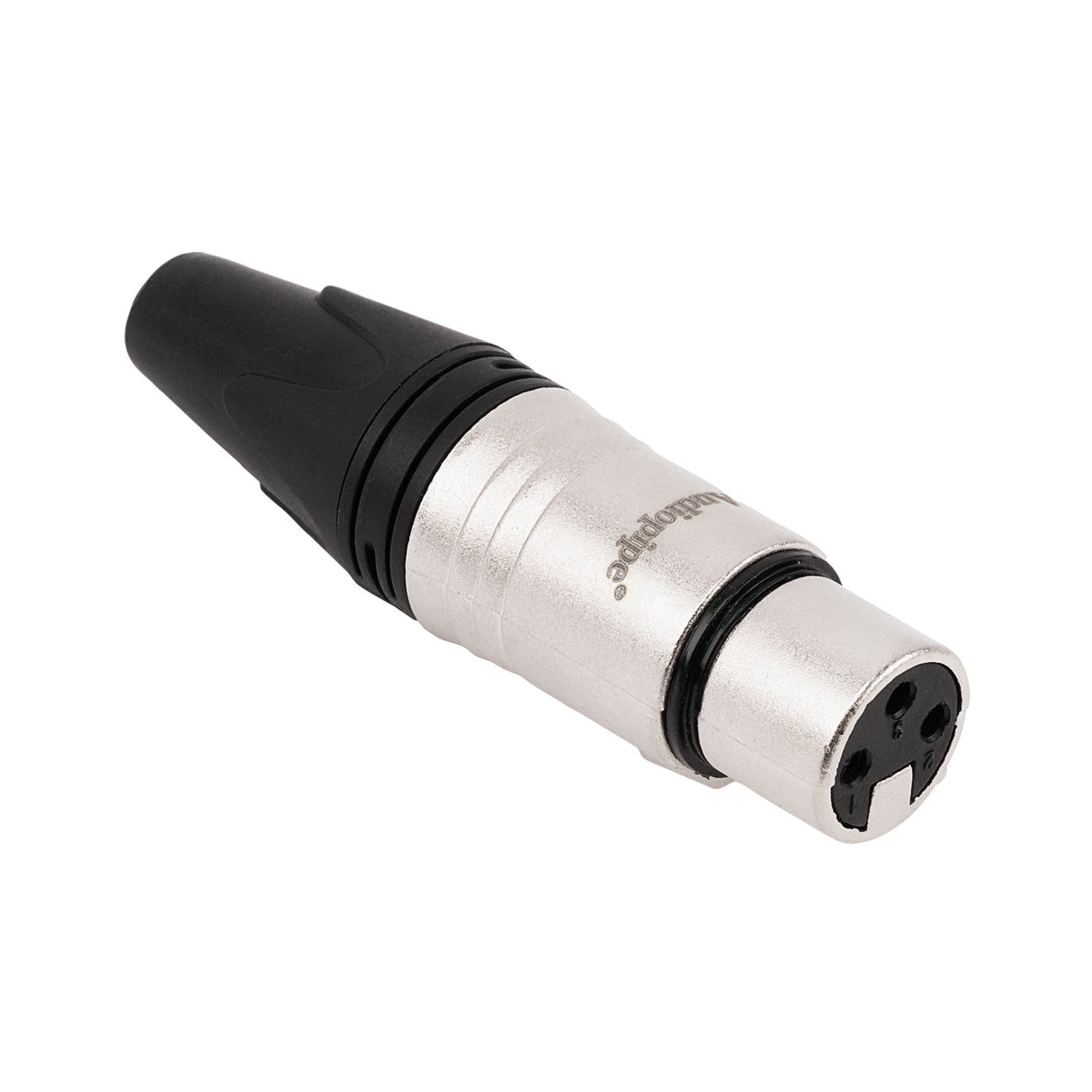3 Pin XLR Female Connector (PRA-3FXX-NKL) Audiopipe