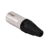 3 Pin XLR Male Connector (PRA-3MXX-NKL) Audiopipe