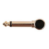 6.35mm Mono Right Angle Plug (PRA-63RA-MBG) Audiopipe
